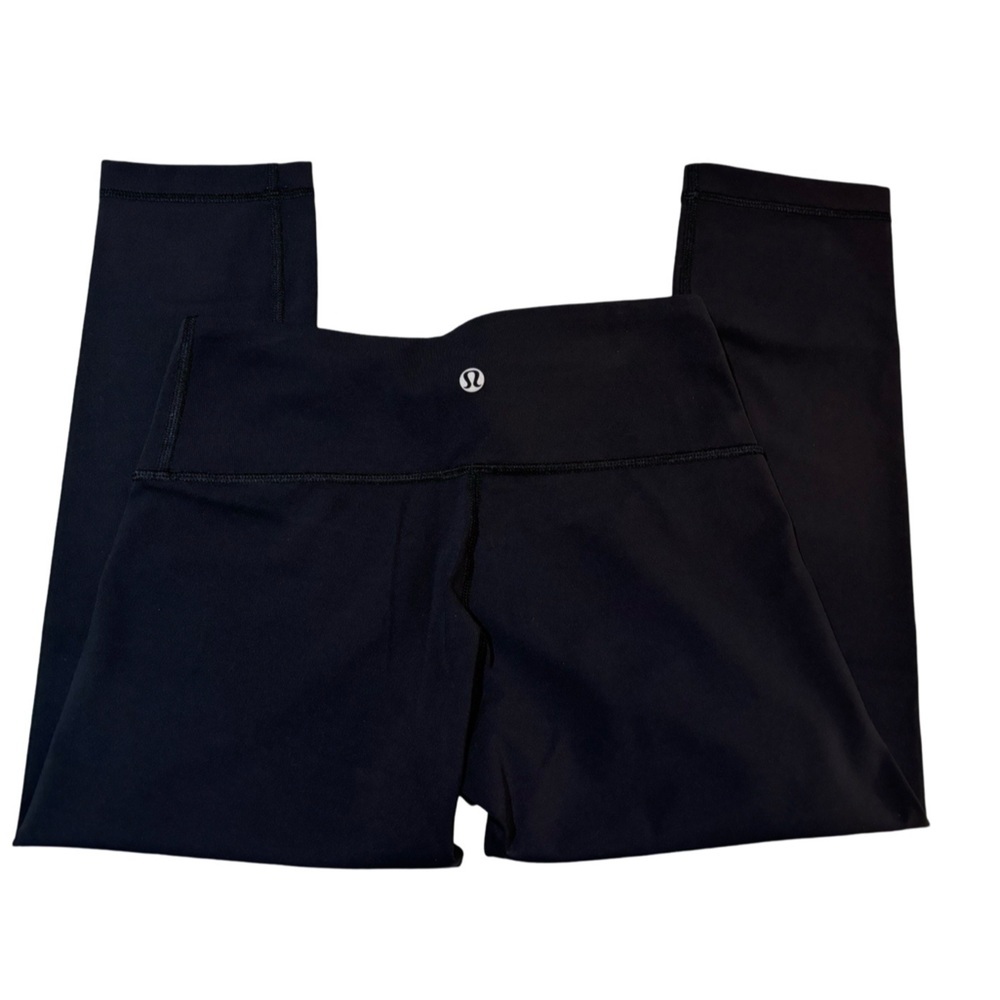 lululemon Black High Rise Crop 19” Inseam - Picture 3 of 7